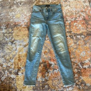 J crew toothpick jeans
